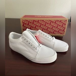 Old Skool Vans NEW In Box True White W8/M6.5
